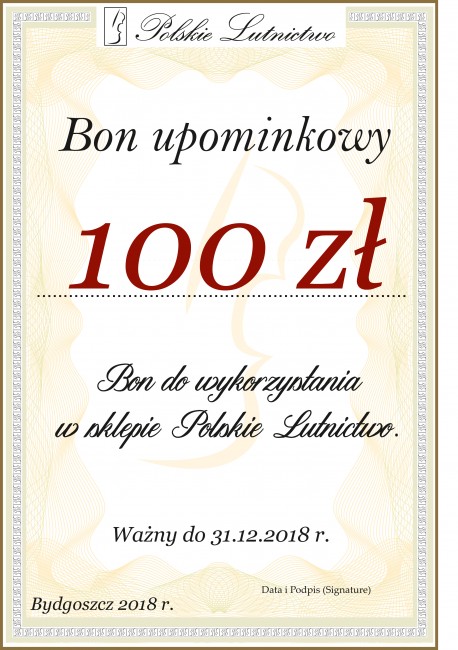 Bon upominkowy 100 zł