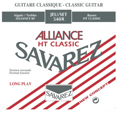Struny do gitary klasycznej Savarez 540 R