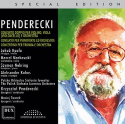 Krzysztof Penderecki Concerto Doppio Per Violino, Viola (violoncello)