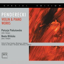 K. Penderecki - Utwory na skrzypce i fortepian