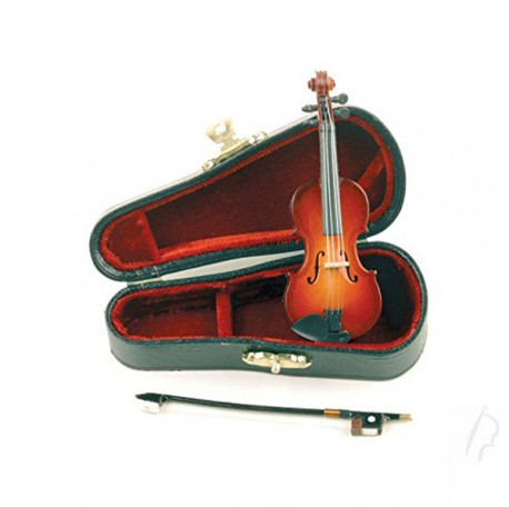 Miniatura skrzypiec - z futerałemi smyczkiem
