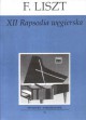 XII Rapsodia węgierska na fortepian