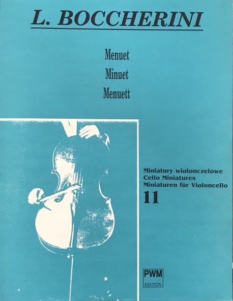 Menuet na wiolonczelę - L. Boccherini