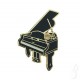 Przypinka w kształcie fortepianu
